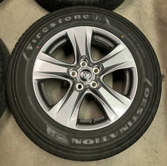 2025 Toyota Rav4 Factory 17 Wheels Tires Rims OEM 75240 Firestone 225/65/17