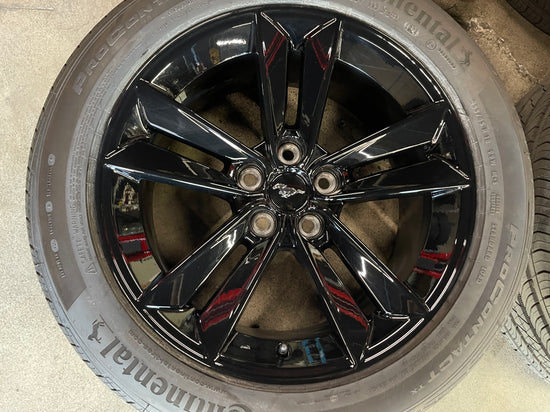 2025 Ford Mustang GT Factory 18 Wheels Tires Rims OEM PR3C1007BA Black 255/45/18