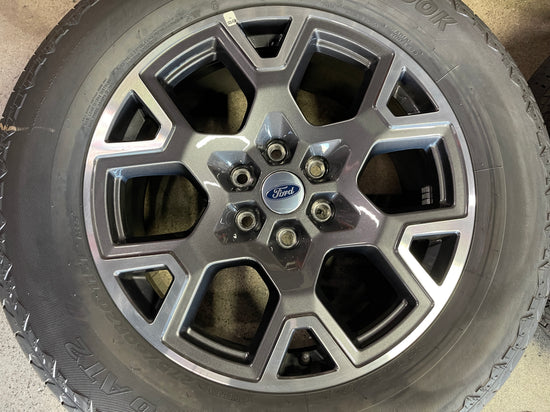 Sold 2025 Ford F150 XLT Factory 20 Wheels Tires OEM Rims RL341007HA FX2 FX4 Hankook