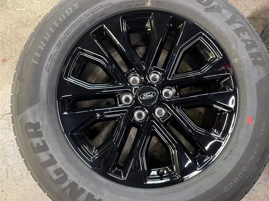 Sold 2025 Ford F150 Lariat Limited Factory 20 Wheels Tires OEM Rims RL3J1007BA Black