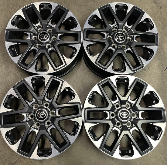 Four 2021-2025 Toyota Tundra Factory 20 Wheels OEM Rims PT946-34220
