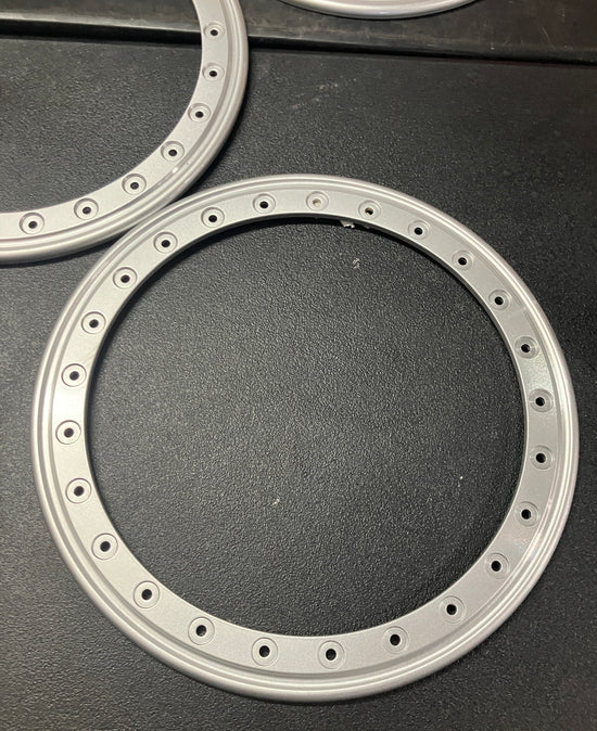 5x Forged Aluminum Bead lock Rings Jeep Rubicon 392 XR JL JK 17" Wheels NO BOLTS