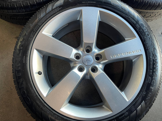 Five 2025 Land Rover Defender Factory 22 Wheels Tires Rims 5098 OEM L8BM1007AC