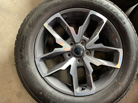 Five 2024 Jeep Wrangler 4XE Factory 20" Wheels Tires Rims OEM Gladiator Rubicon