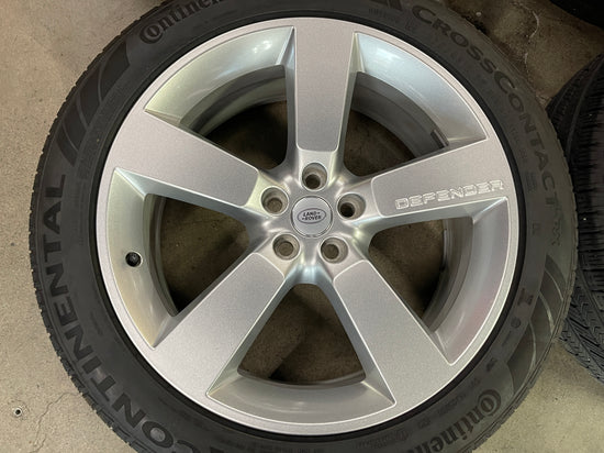 Four 2024 Land Rover Defender Factory 22 Wheels Tires Rims 5098 OEM L8BM1007AC