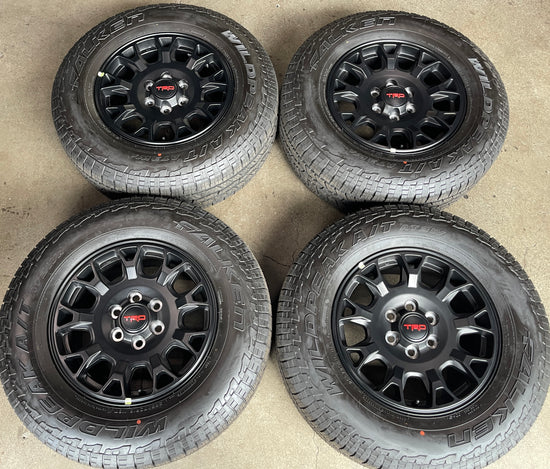 Factory 2026 Toyota Tacoma TRD 18" Wheels Tires OEM RIms Black Falken ATP TR5635242