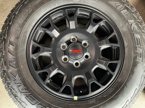 Factory 2026 Toyota Tacoma TRD 18" Wheels Tires OEM RIms Black Falken ATP TR5635242