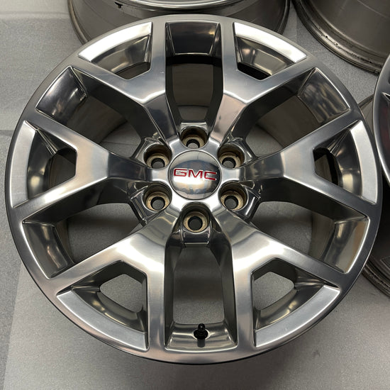 Four 2019 GMC Yukon Denali Sierra 1500 Factory 20" Wheels OEM 5698 Rims Polished