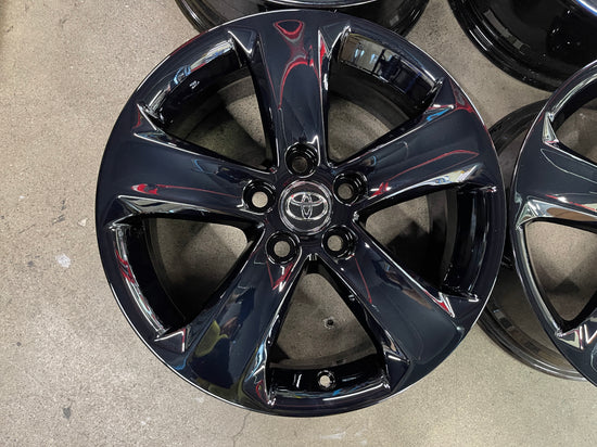 Sold Four Toyota Rav4 Factory 17 Wheels Rims OEM 69626 PVD "Black Chrome" Camry