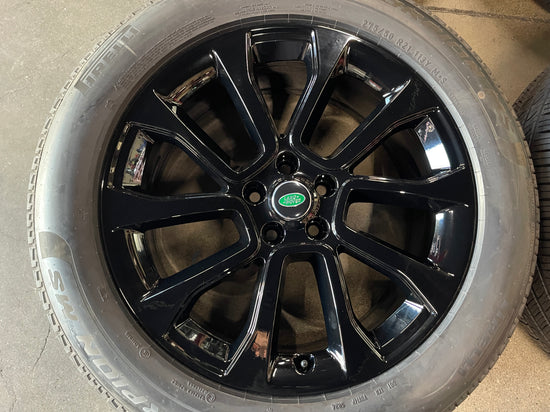 2025 Range Rover SV Factory 21 Wheels Tires Rims OEM 21 Black N9X2CB Sport LR3 LR4