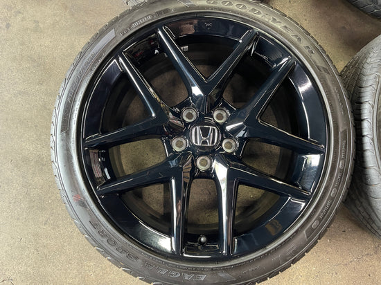 2025 Honda Civic Factory 18 Wheels Tires OEM 10393 Rims 42700-T20-A71 Black