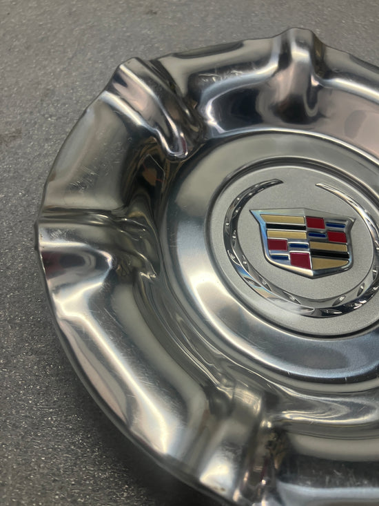 Single 2013-2016 Cadillac SRX Premium 20" 7 Spoke Polished Wheel Center Cap 20965437 4708