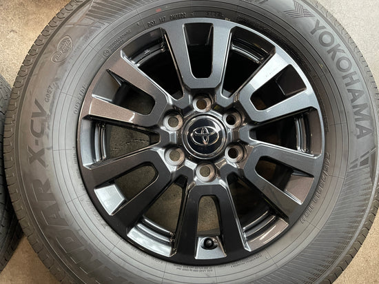 2025 Toyota Land Cruiser factory 18 Wheels Tires Rims OEM 2024 Tacoma 245/70/18 Yokohama