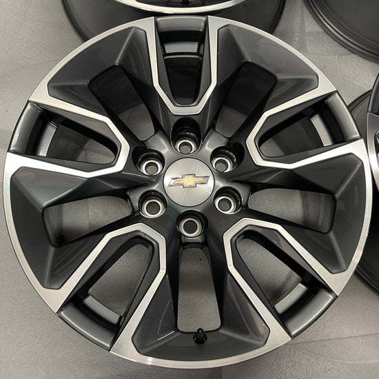 Sold Four 2025 Chevy Silverado LTZ Factory 20 Wheels OEM 5916 RIMS 23377015 Tahoe 1500