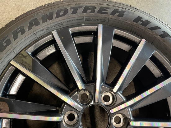 Single 2025 Lexus GX550 Luxury Premium Factory 22" Wheel OEM Rim Tire Dunlop 265/50/22