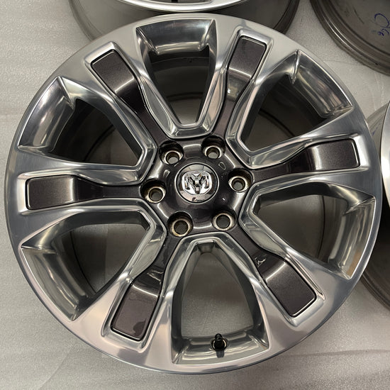 2025 Dodge Ram 1500 Factory 20 Wheels OEM Polished Rims 2678 5YD59TRMAA