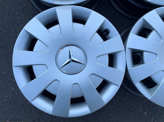 Sold Four 2019 MBZ Sprinter 2500 Factory 16 Steel Wheels OEM A9074014800 Hubcap