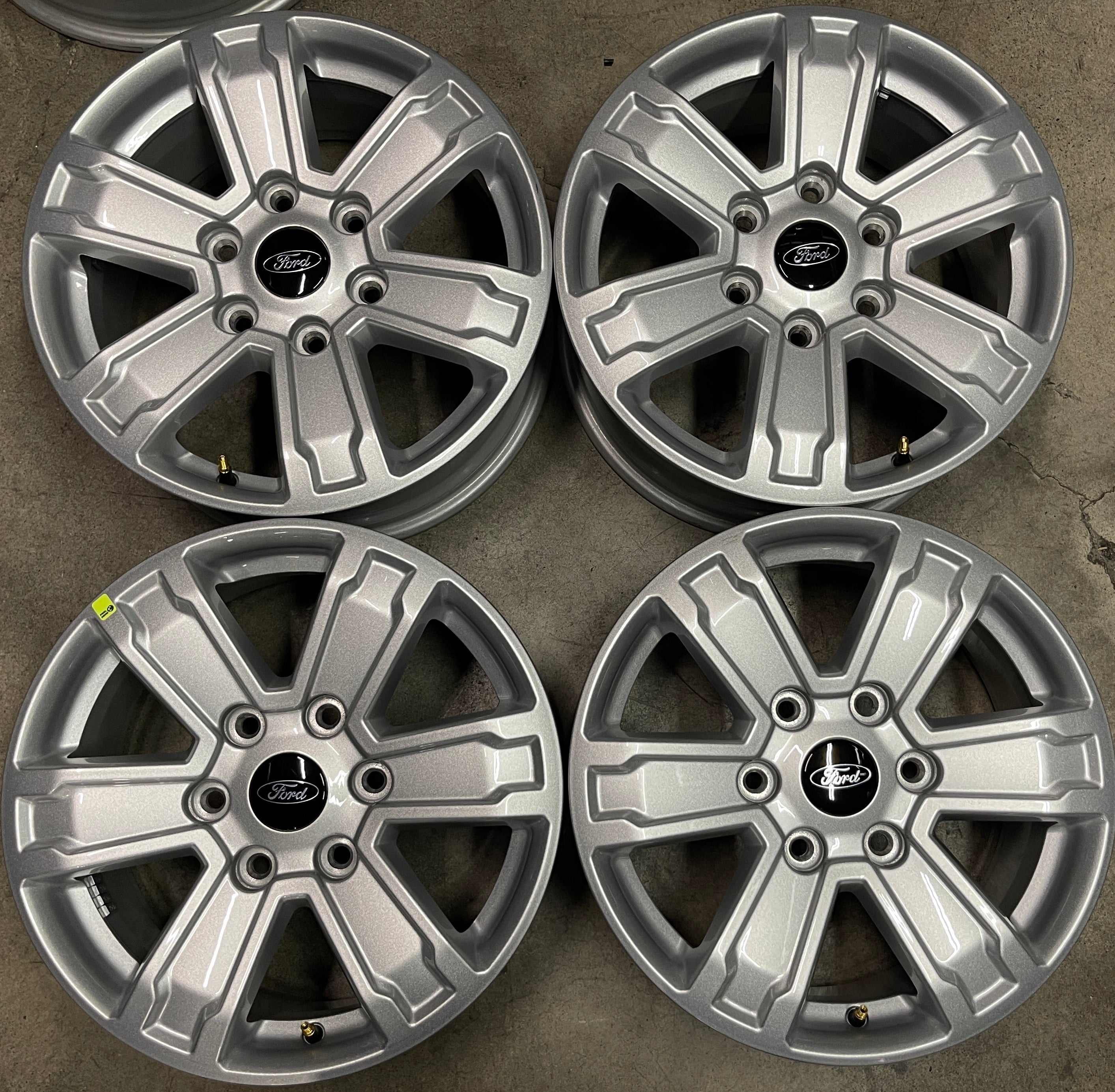 2025 Ford Ranger OEM Wheels Rims 17x7.5 6x5.5 +55 Silver – Socal Wheels