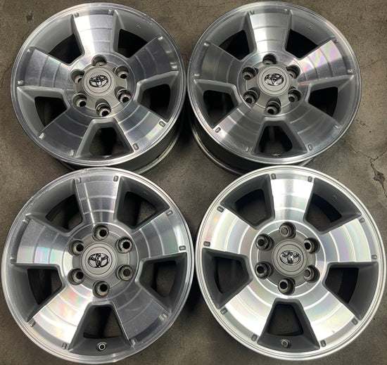 Four 2009 Toyota 4Runner Factory 17 Wheels Rims OEM 69429 FJ Tacoma Tundra 6x5.5