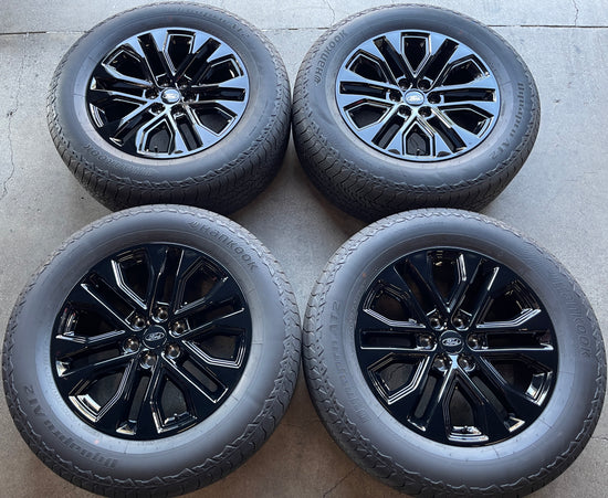 Sold 2025 Ford F150 Lariat Limited Factory 20 Wheels Tires OEM Rims RL3J1007BA Black