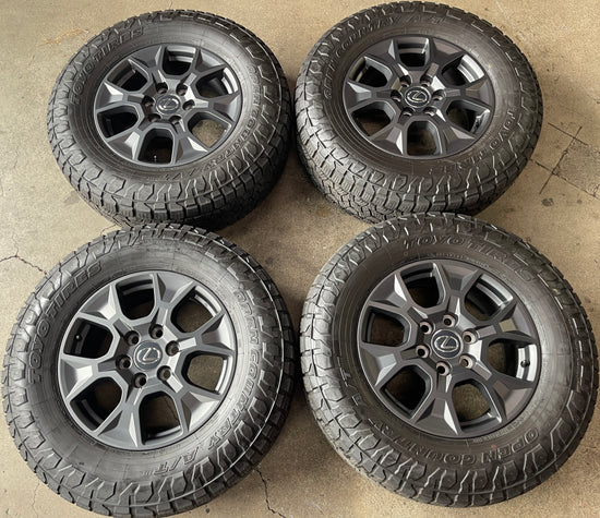 Sold 2025 Lexus GX550 Premium Factory 18" Wheels Tires OEM Rims Toyo AT3 265/70/18
