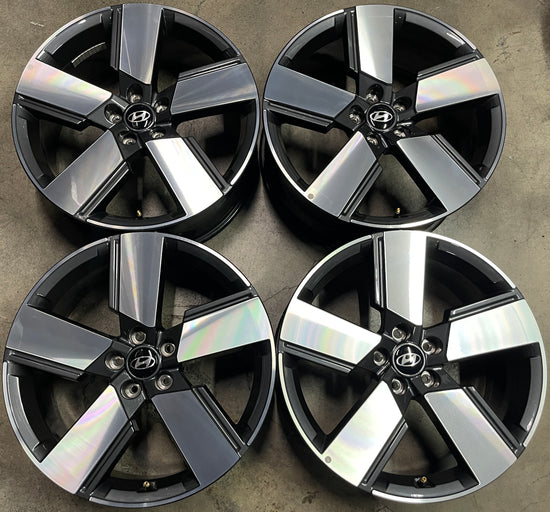 Four 2025 Hyundai Santa Fe Factory 20 Wheels OEM Palisade Rims Tucson Single 52910-R6210