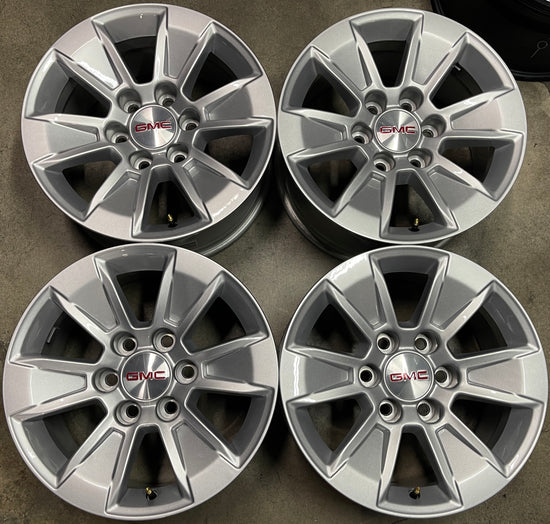 Sold Four 2024 GMC Sierra 1500 Factory 17 Wheels Rims OEM 5908 Silverado Suburban