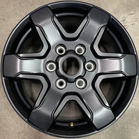 One 2025 Ford Bronco Factory 17 Wheel OEM Rim 95292 Black Diamond M2DC1007P1A