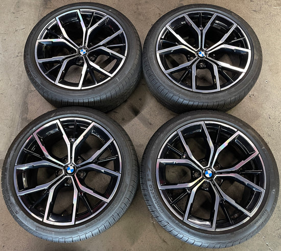 Sold 2019-2025 BMW M550I Factory 19 Wheels Tires OEM 530 540 550 Rims 86165 Pirelli RFT