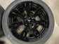 2024 Tesla Model S Plaid Factory 19 Wheels Tires OEM Rims Tempest Gloss Black