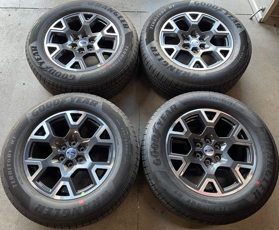 Sold 2024 Ford F150 Factory 20 Wheels Tires OEM RIMS RL341007HA Goodyear FX2 FX4 (2)