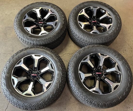 Sold 2025 GMC Sierra AT4 Factory 20 Wheels Tires Yukon Rims OEM Silverado 84949606
