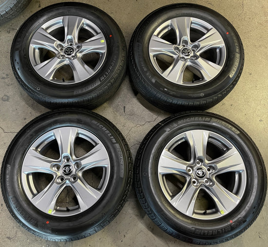 Sold 2025 Toyota Rav4 Factory 17 Wheels Tires Rims OEM 75240 Michelin 225/65/17