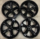 Four 2019  Dodge Charger Factory 20 Wheels OEM 2529 Rims 5PE92TRMAB Gloss Black