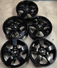 Five 2024 Land Rover Defender Factory 20 Wheels Rims OEM L8B21007HA Black LR4