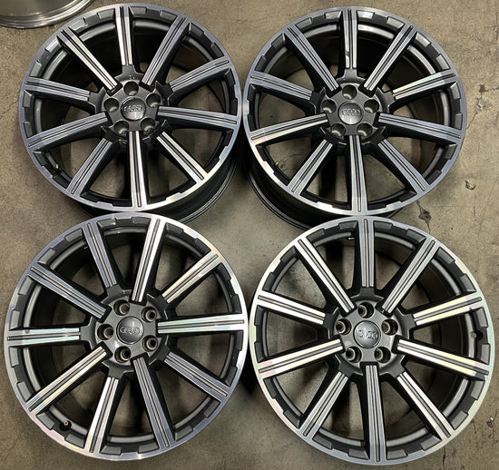 Four 2024 Audi Q7 Factory 20 Wheels OEM 58988 Rims 4M0601025AD