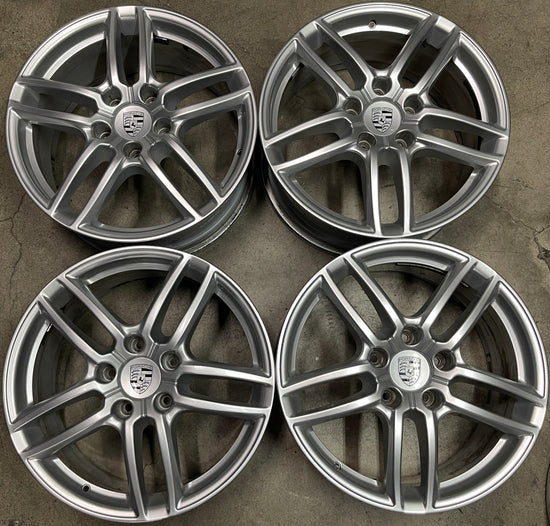 Sold Four 2015 Porsche Cayenne Factory 19 Wheels OEM Rims 7P5601025AD