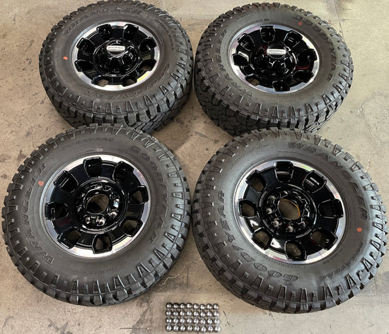 Sold 2025 Ford F250 F350 Tremor Lariat Factory 18 Wheels Tires Oem Rims Black 285/75/18 GDY