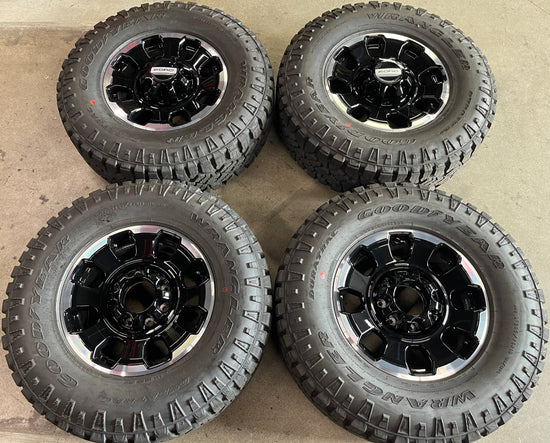 2025 Ford F250 F350 Tremor Factory 18 Wheels Tires Oem Rims Black 285/75/18 GDY