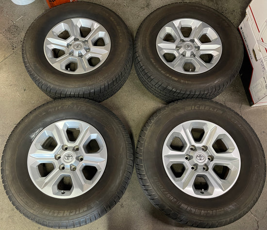 Sold 2018 Toyota 4Runner Factory 17 Wheels Tires OEM 75153 Michelin 265/70/17 Tacoma FJcruiser