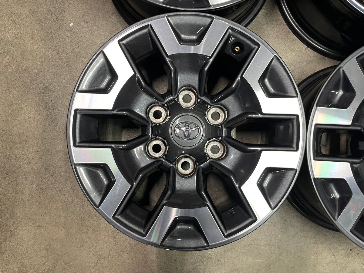 16 Inch Tacoma Rims Sold Four 2021 Toyota Tacoma 6X5.5 factory 16 Wheels Rims OEM 75189 ...