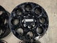 Four 2025 Ford F250 F350 Factory 20 Wheels OEM Rims Black 10484 Tall rear caps