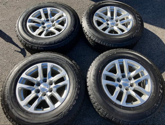 Sold Factory Silverado Tahoe Suburban 18 Wheels Tires OEM 5912 Rims 255/70/18 BDS AT Take Offs
