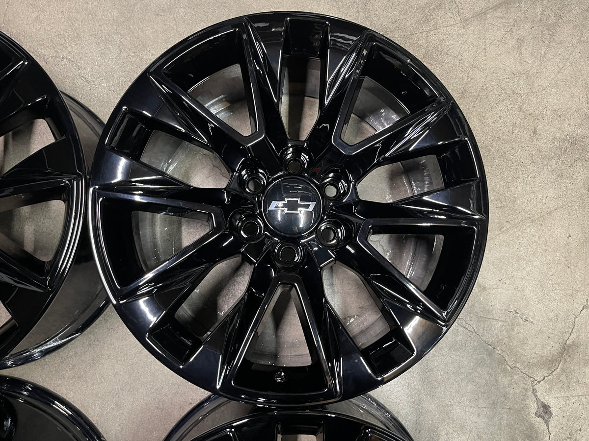 Z71 Rims 2024 Chevrolet Silverado Z71 OEM Wheel Rim 20x9 +28 Gloss Black – Socal ...