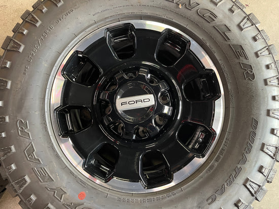 2025 Ford F250 F350 Tremor Factory 18 Wheels Tires Oem Rims Black 285/75/18 GDY
