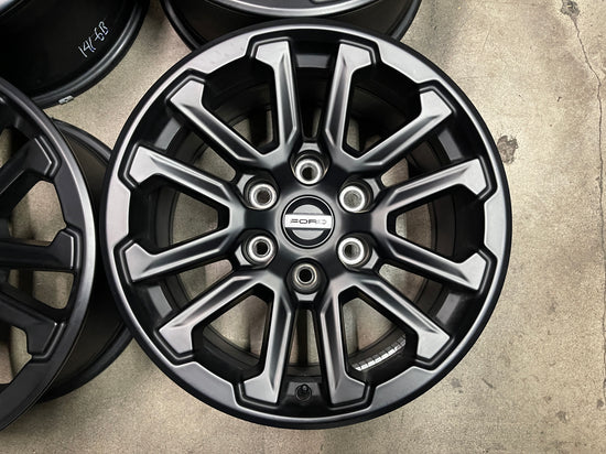 Four 2025 Ford F150 Raptor Factory 17 Wheels OEM Rims RL3V1007AB Black FX4