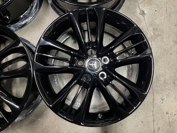 Factory Camry Rims 2007-2017 Toyota Camry OEM Wheels Rims 17x7 +40 Gloss Black – Socal Wheels