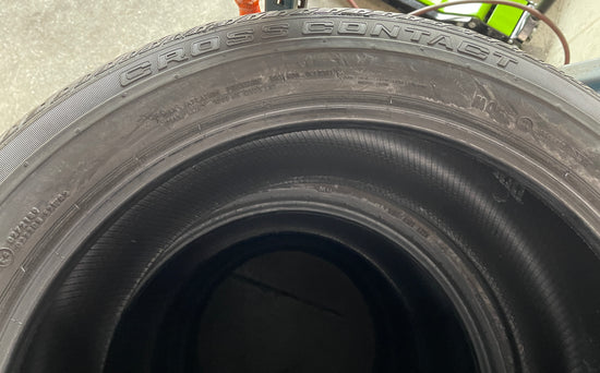 Used set of Continental Crosscontact LX Sport MO 275/45/21 70% 315/40/21 50%