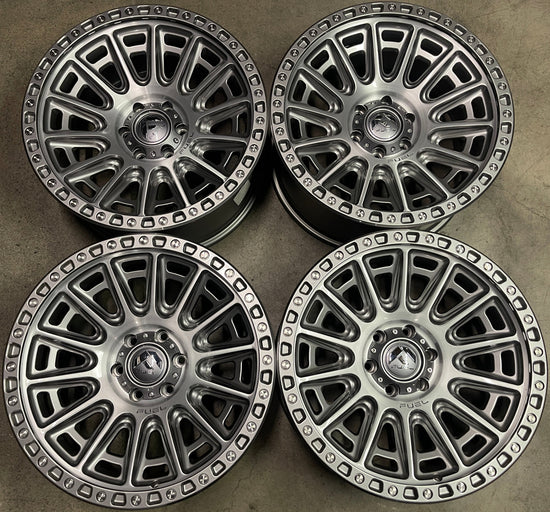 Sold Four 2005-2024 Ford F150 20 Wheels FUEL Cycle 20X9.0 0MM 6X135 Rims Raptor FX2 FX4