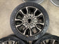 Five 2024 Jeep Wrangler Rubicon Gladiator Factory 17" Wheels OEM 9304 Rims Bead lock